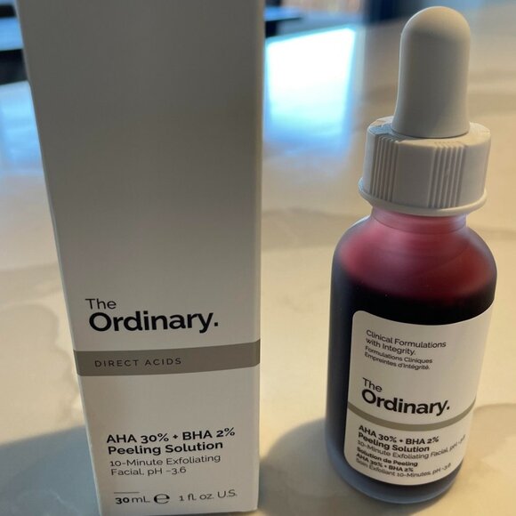 ✨CLOSET CLEAR OUT ✨ NEW - THE ORDINARY - AHA 30% + BHA 2% Peeling Solution - Picture 1 of 2